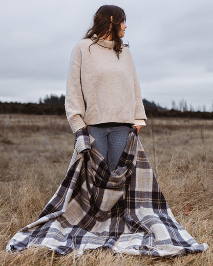 Recycled Wool Blanket - Karapiro