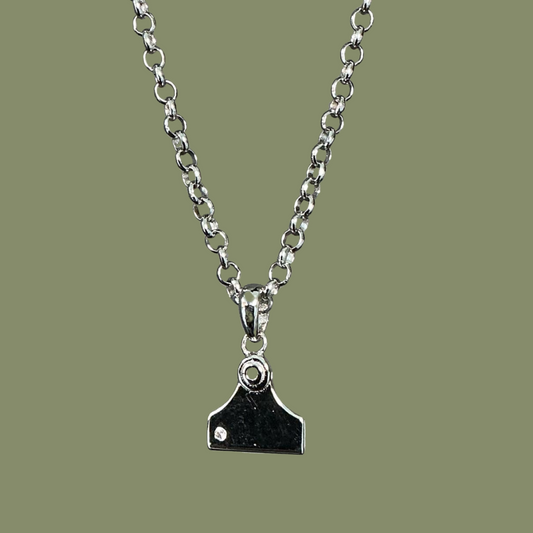 Cattle Tag Necklace