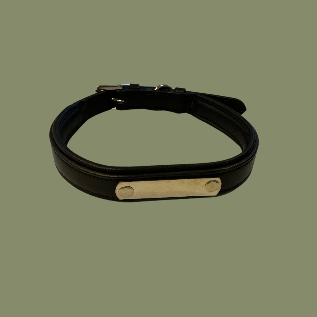 Leather Collar - Black